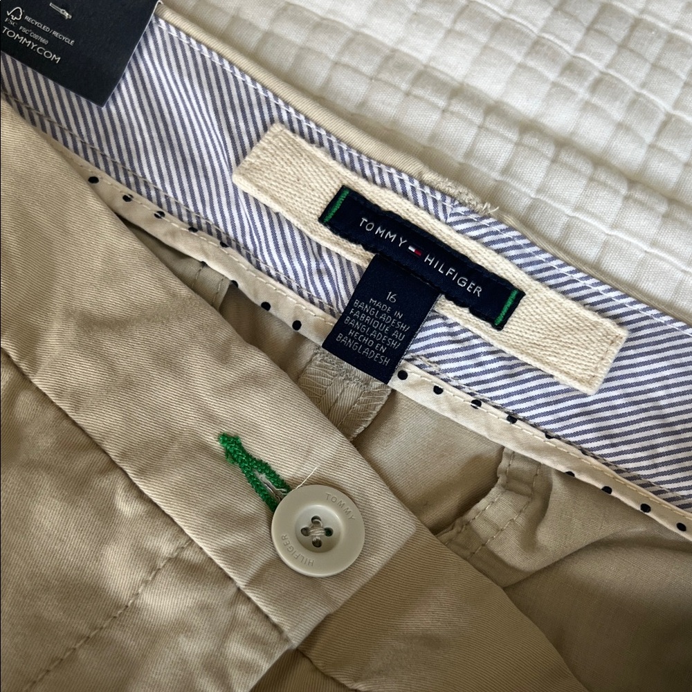 Tommy Hilfiger Women's Beige Chinos